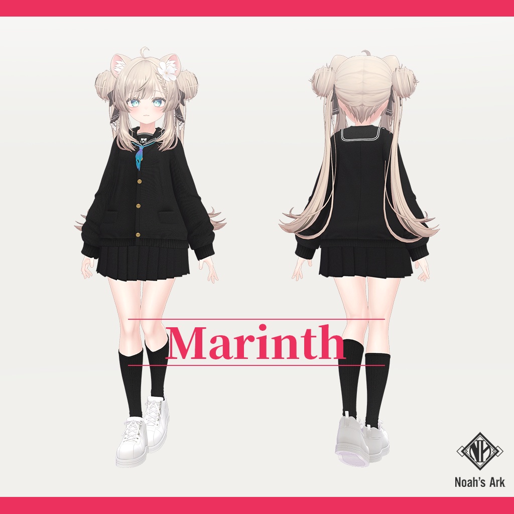「マヌカ」専用【3D衣装モデル】マリンス / Marinth