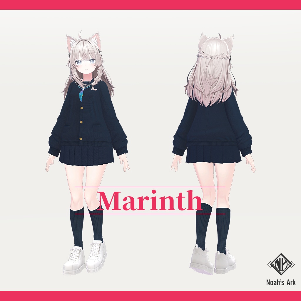 「しなの」専用【3D衣装モデル】マリンス / Marinth