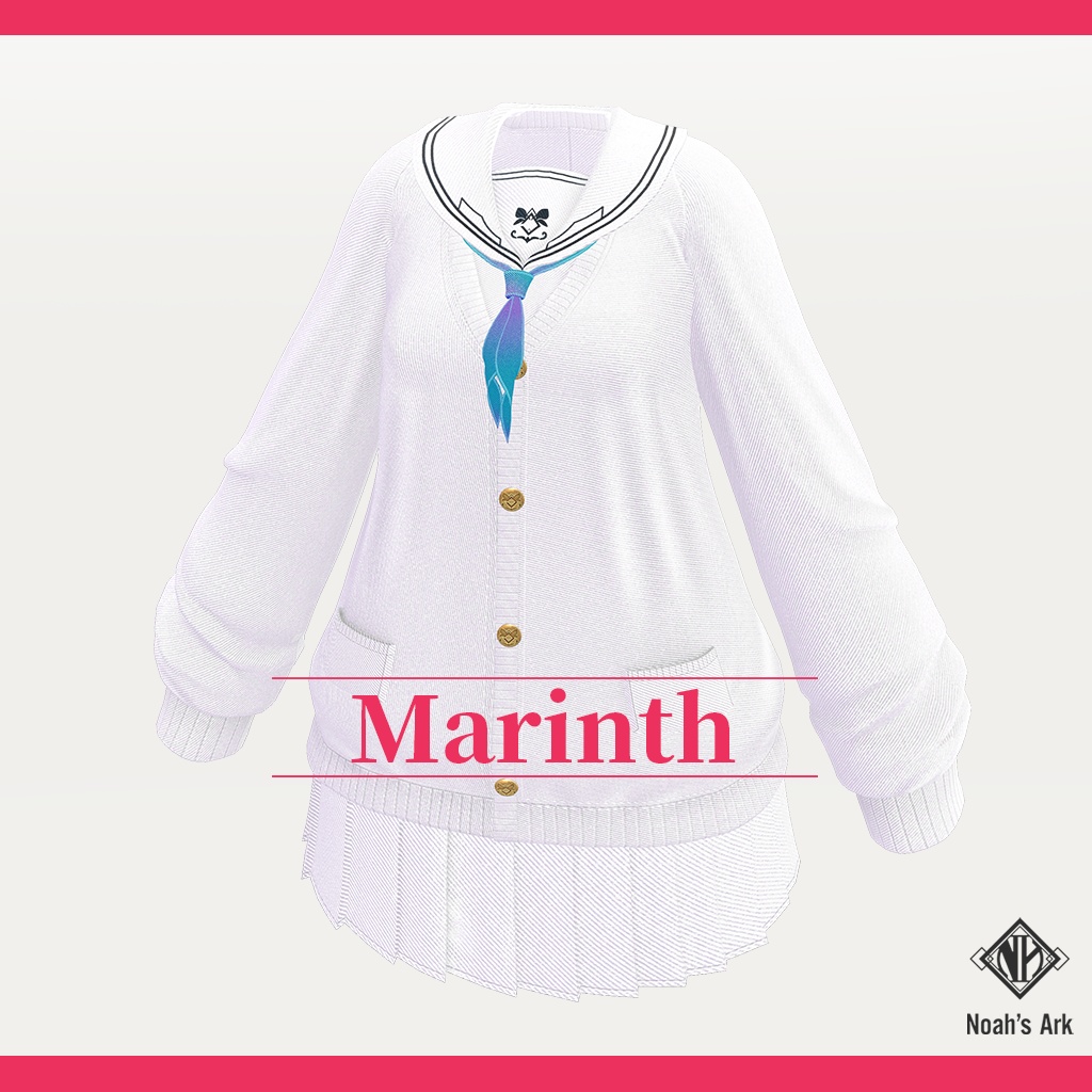 「しなの」専用【3D衣装モデル】マリンス / Marinth