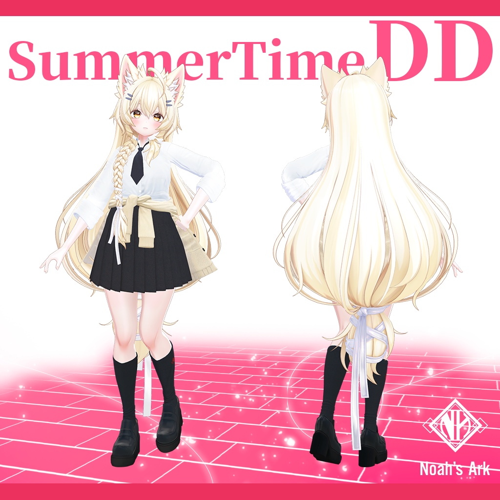 「Mayo / まよ」専用【3D衣装モデル】夏制服/サマータイムDD