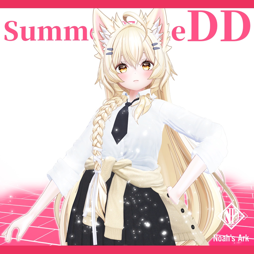 「Mayo / まよ」専用【3D衣装モデル】夏制服/サマータイムDD