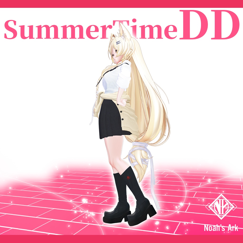 「Mayo / まよ」専用【3D衣装モデル】夏制服/サマータイムDD