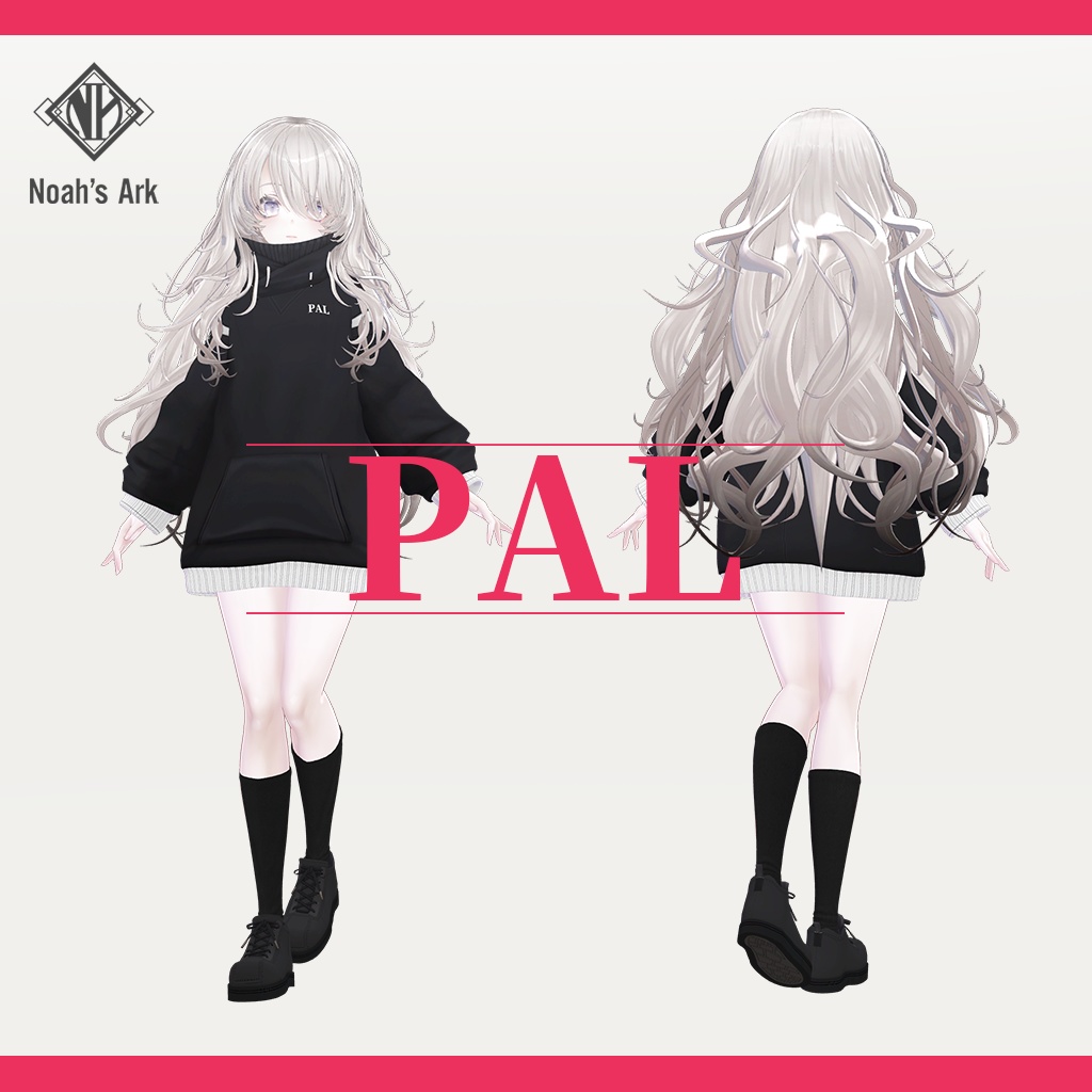 「ナナセ・ノワール」専用【3D衣装モデル】パル / PAL
