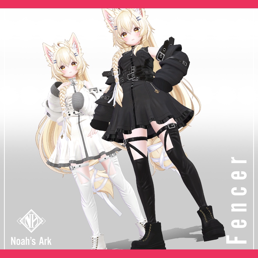 「Mayo / まよ」専用【3D衣装モデル】フェンサー / Fencer