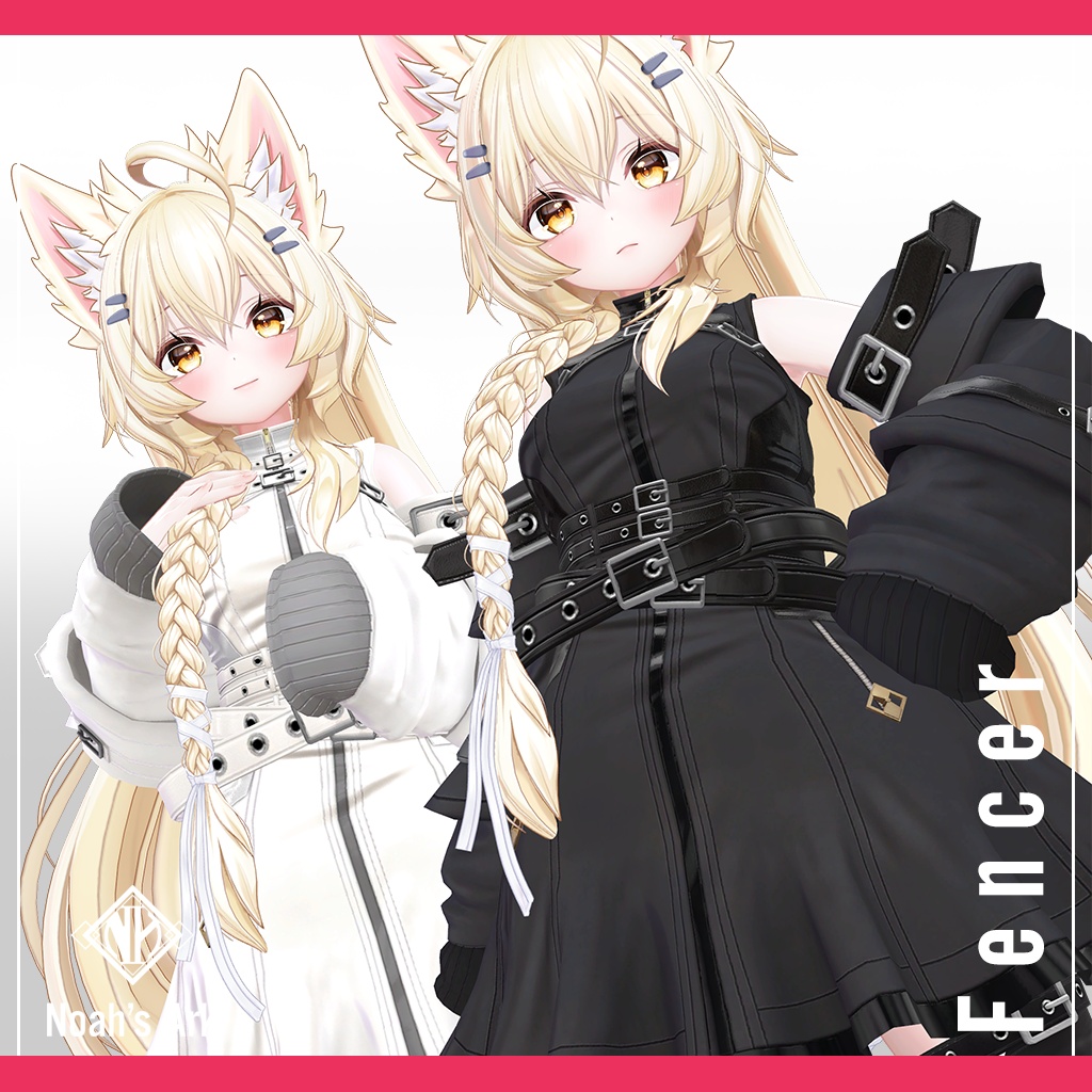 「Mayo / まよ」専用【3D衣装モデル】フェンサー / Fencer