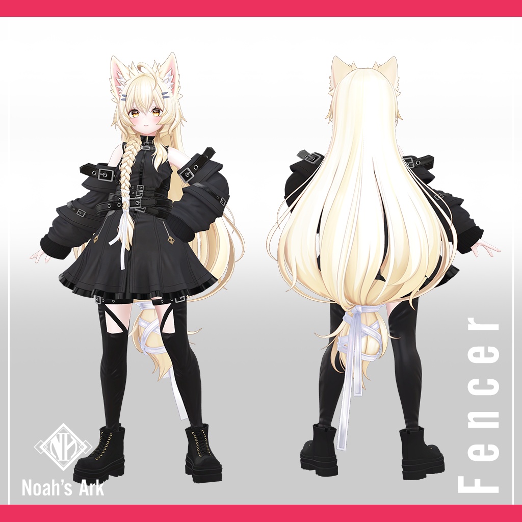 「Mayo / まよ」専用【3D衣装モデル】フェンサー / Fencer