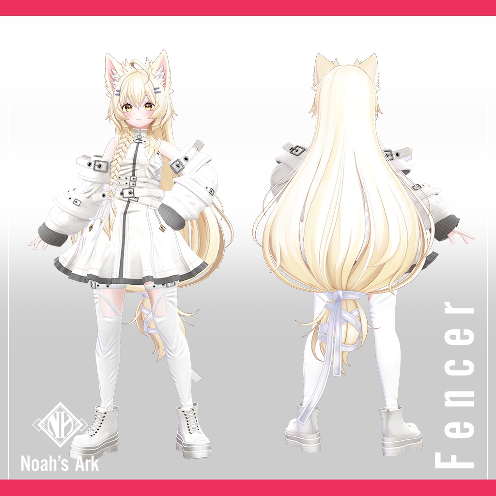 「Mayo / まよ」専用【3D衣装モデル】フェンサー / Fencer