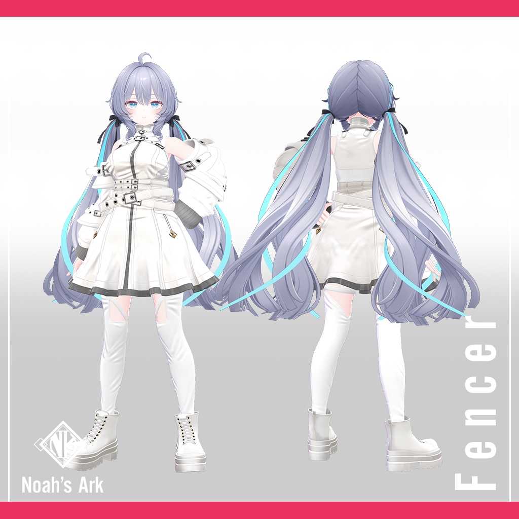 「ラムネ」専用【3D衣装モデル】フェンサー / Fencer
