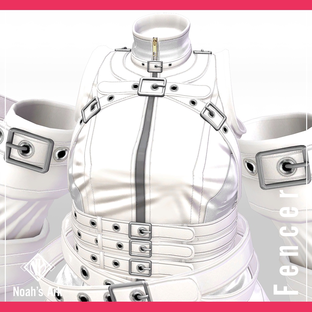 「ラムネ」専用【3D衣装モデル】フェンサー / Fencer