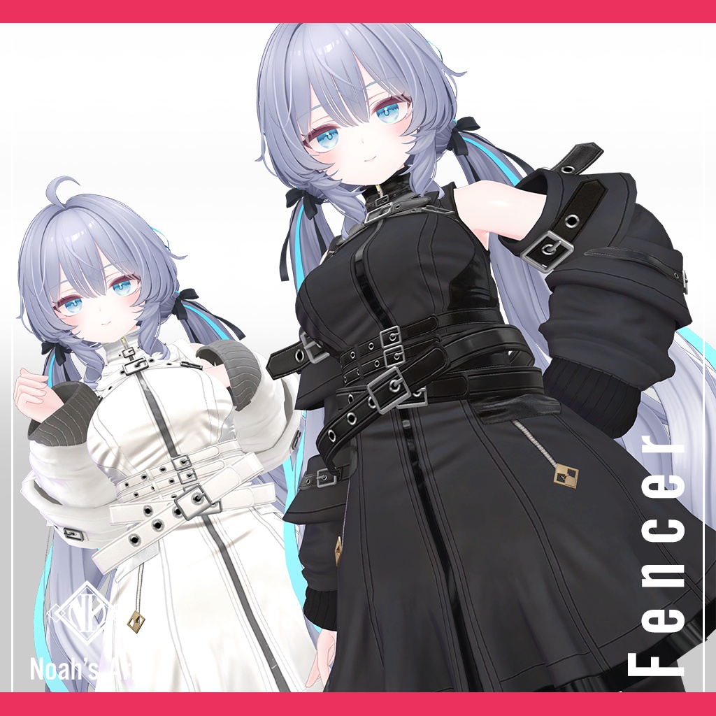 「ラムネ」専用【3D衣装モデル】フェンサー / Fencer