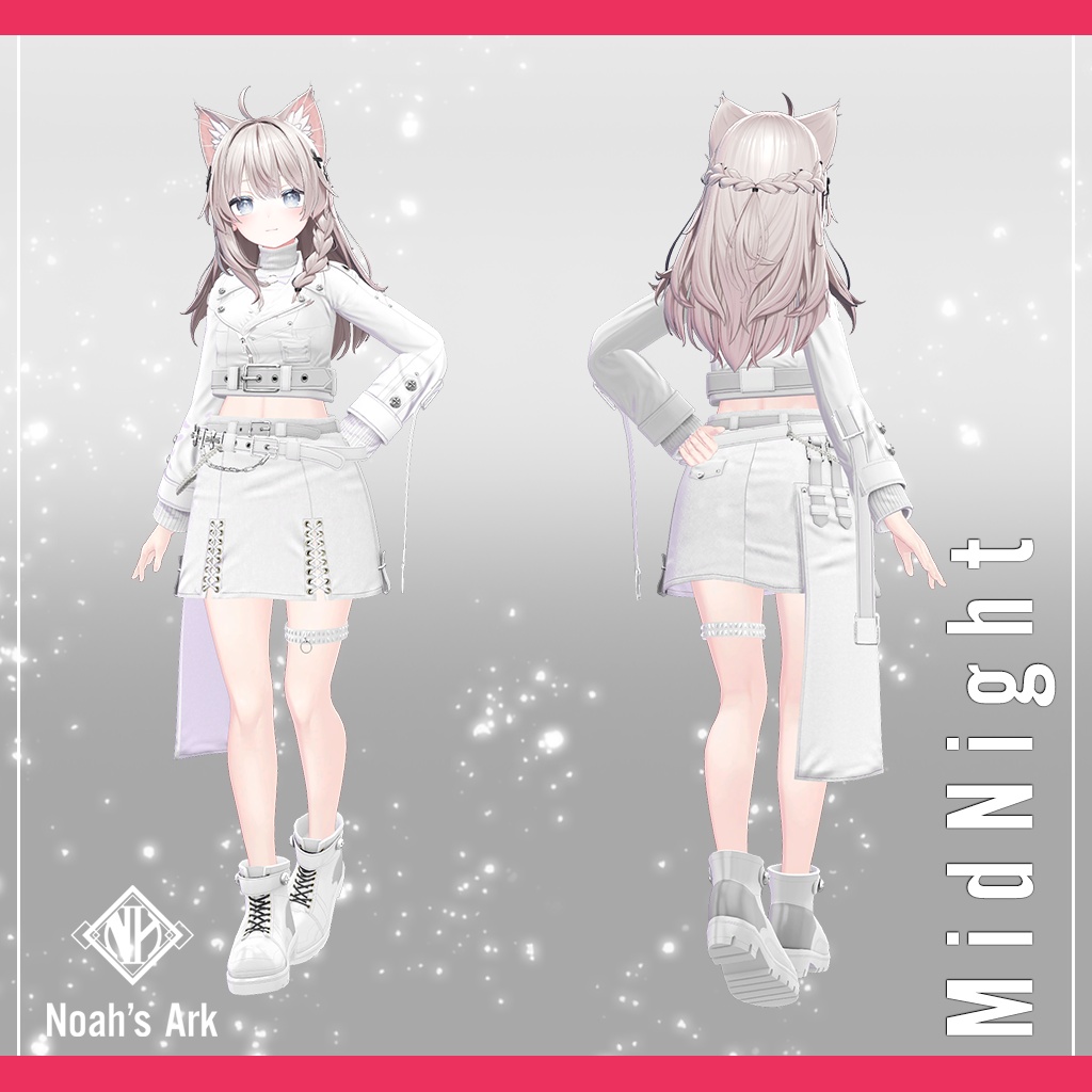 「しなの」専用【3D衣装モデル】ミッドナイト / MidNight