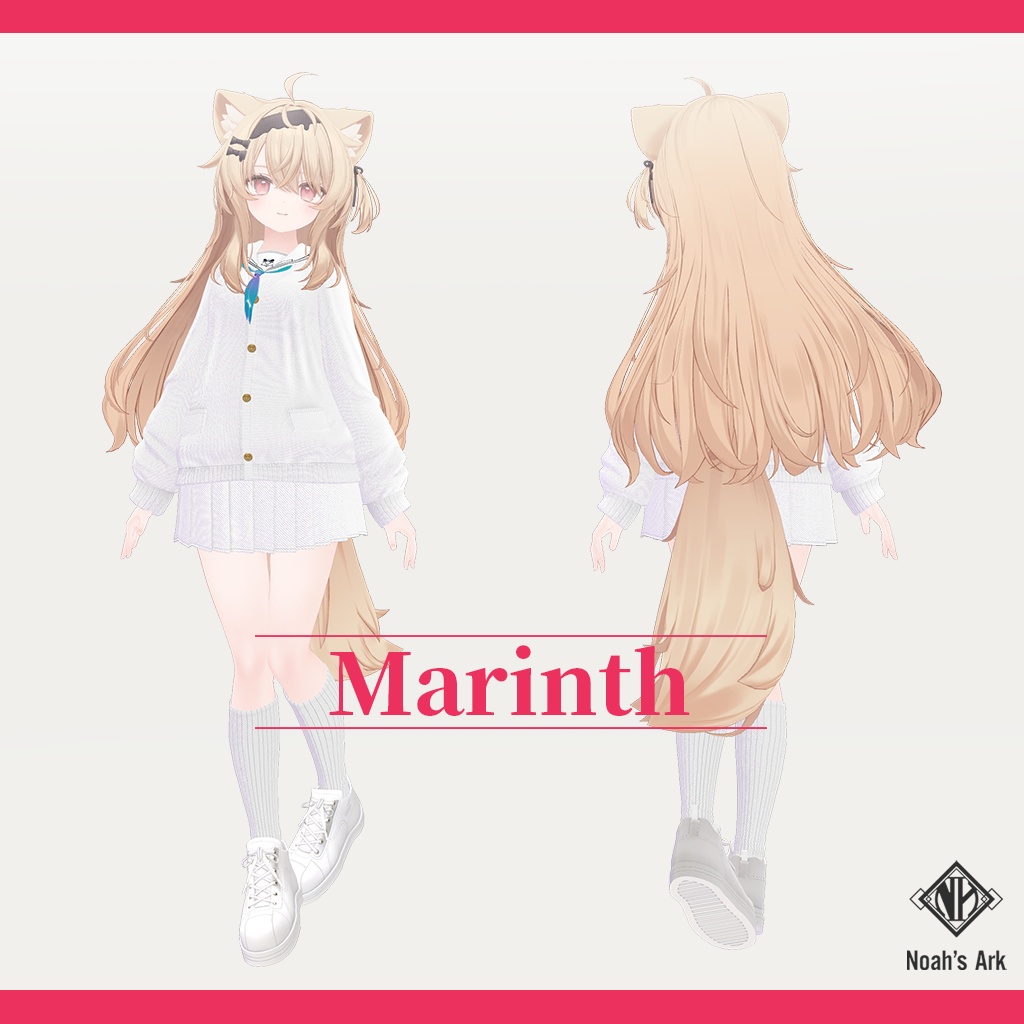「エク」専用【3D衣装モデル】マリンス / Marinth