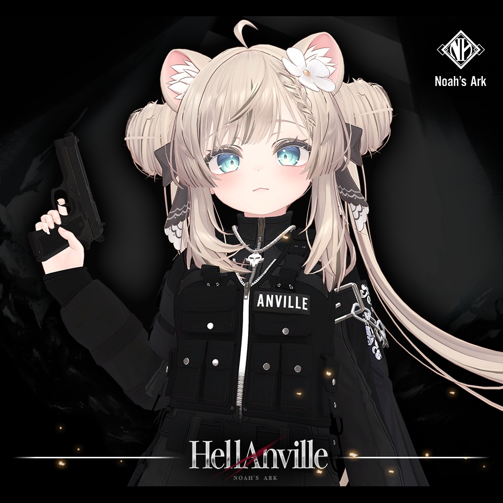 「マヌカ」専用【3D衣装モデル】ヘルアンヴィル / HellAnville