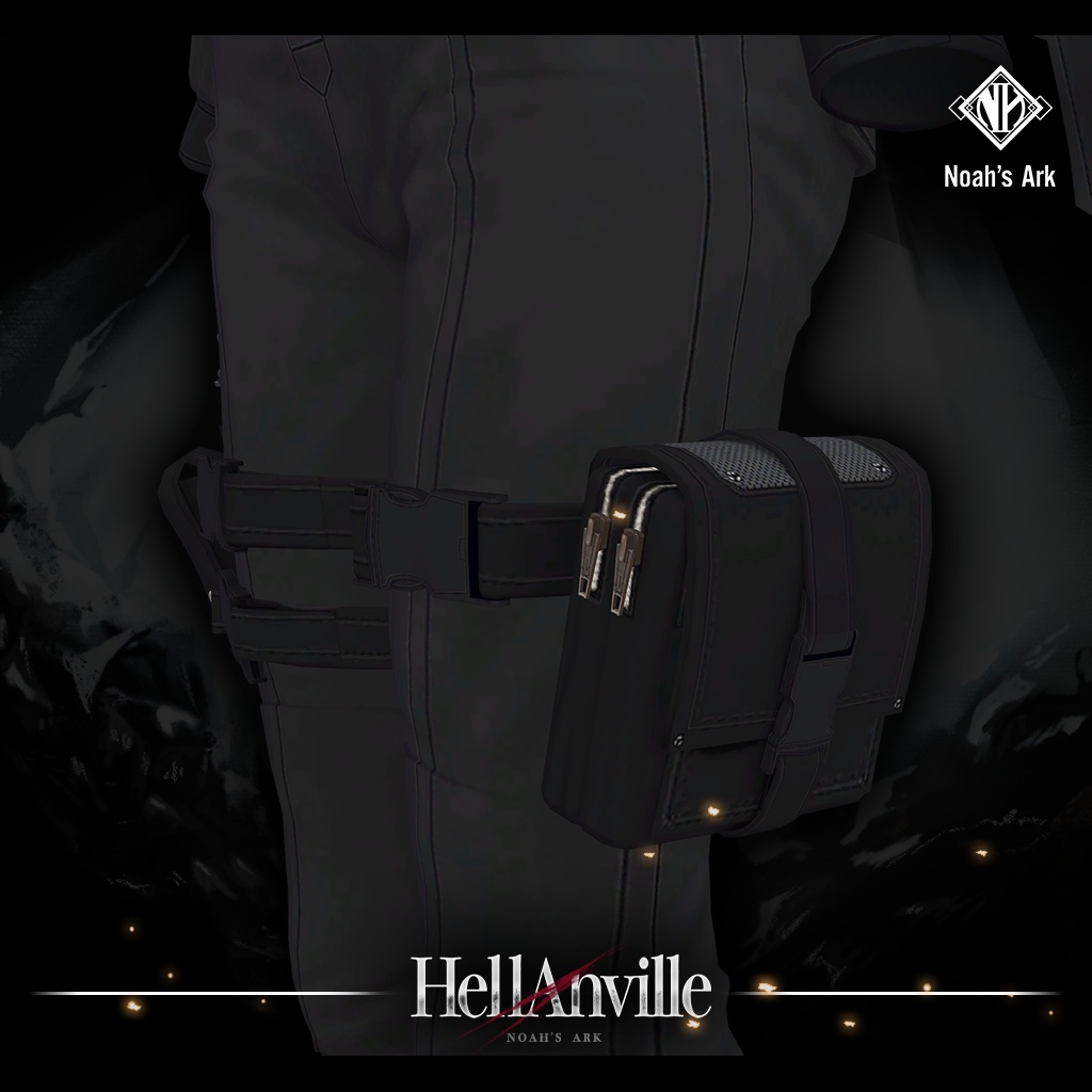 「マヌカ」専用【3D衣装モデル】ヘルアンヴィル / HellAnville
