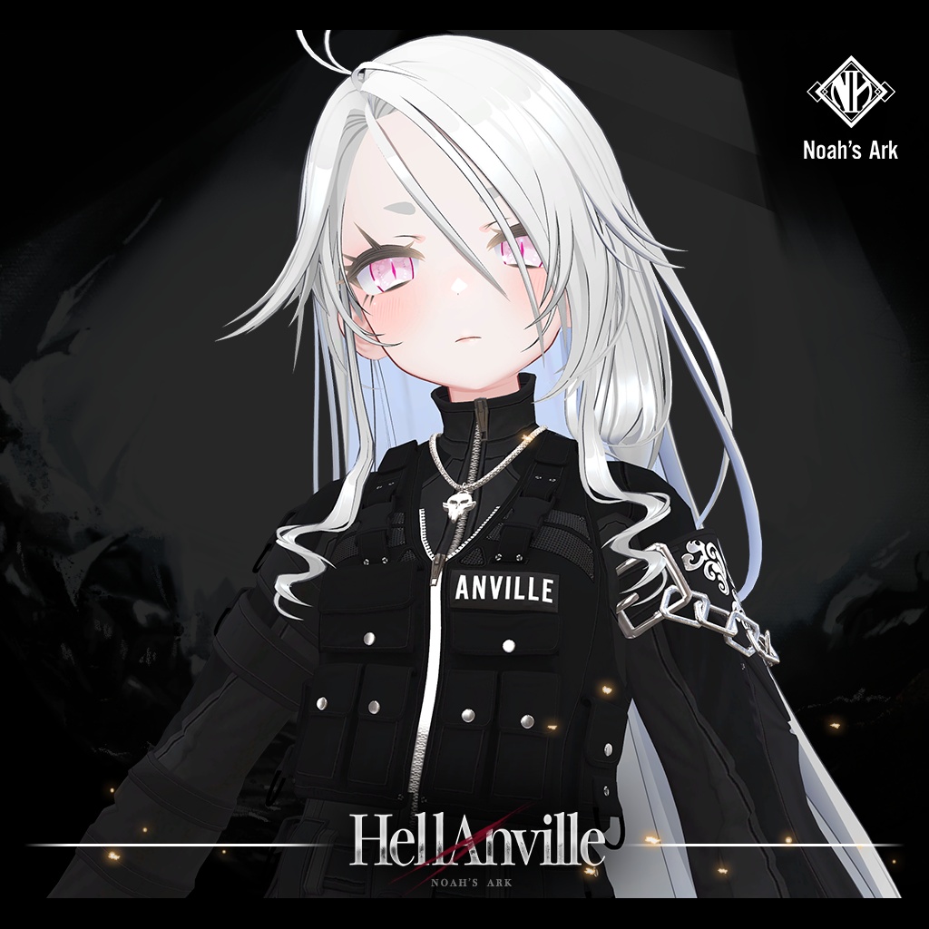 「ゾメちゃん」専用【3D衣装モデル】ヘルアンヴィル / HellAnville