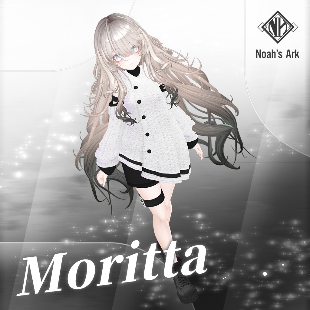 「ナナセ・ノワール」専用【3D衣装モデル】Moritta / モーリッタ