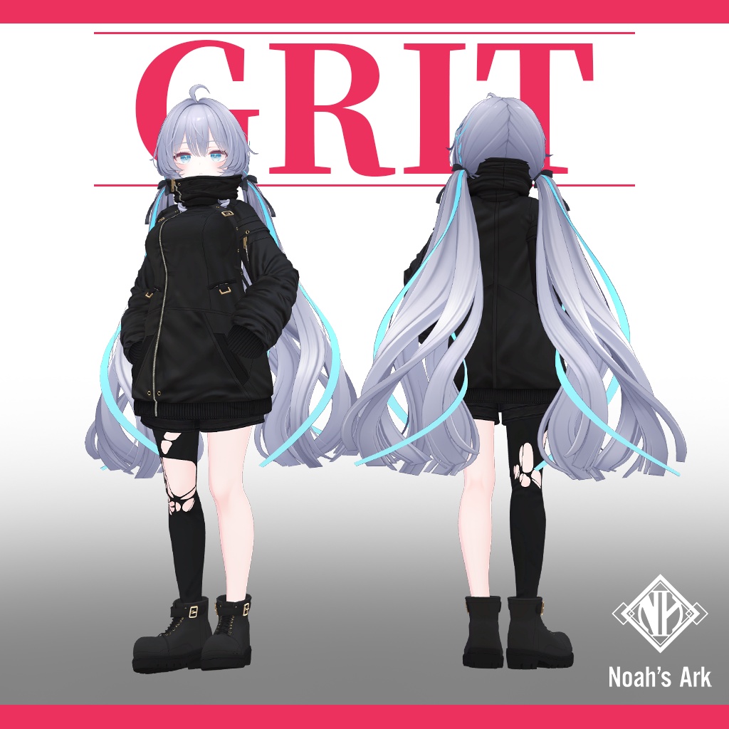 「ラムネ」専用【3D衣装モデル】GRIT / グリット