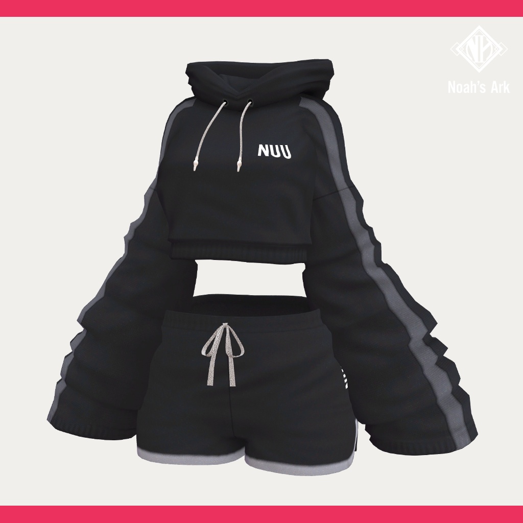 「Sio / しお」専用【3D衣装モデル】NUU