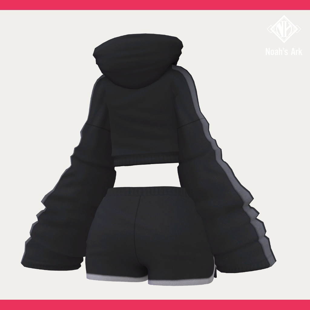 「Sio / しお」専用【3D衣装モデル】NUU