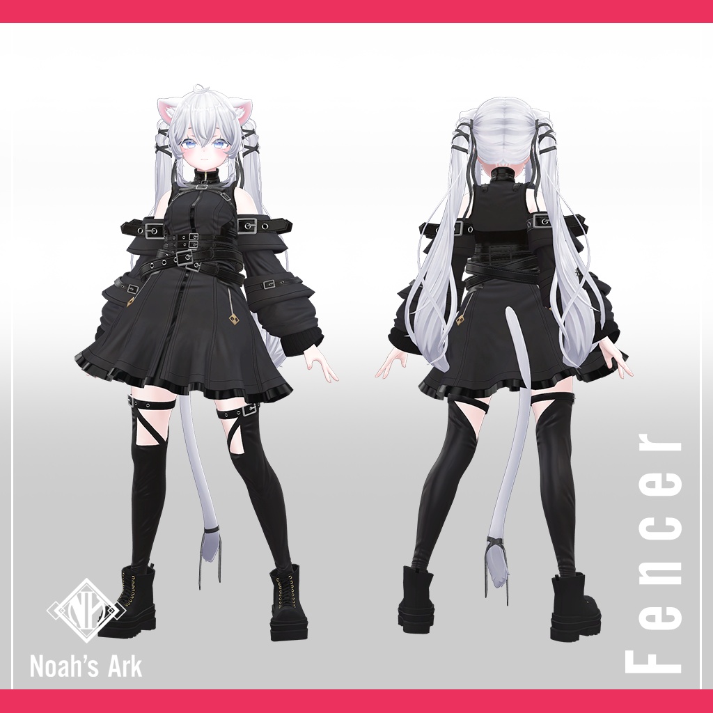 「Sio / しお」専用【3D衣装モデル】フェンサー / Fencer