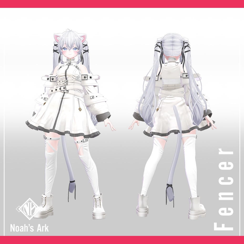「Sio / しお」専用【3D衣装モデル】フェンサー / Fencer