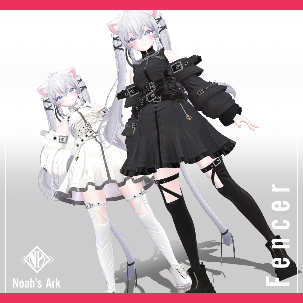 「Sio / しお」専用【3D衣装モデル】フェンサー / Fencer