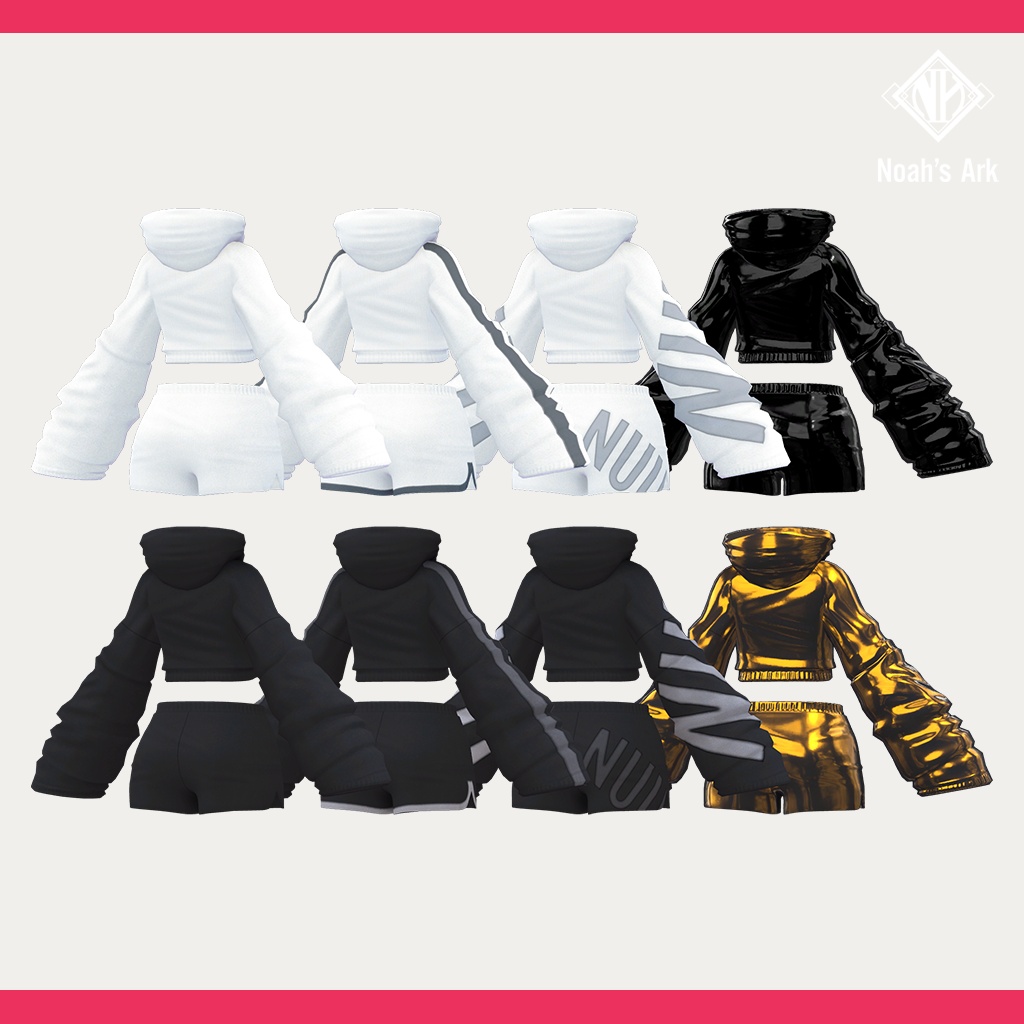 「ラムネ」専用【3D衣装モデル】NUU