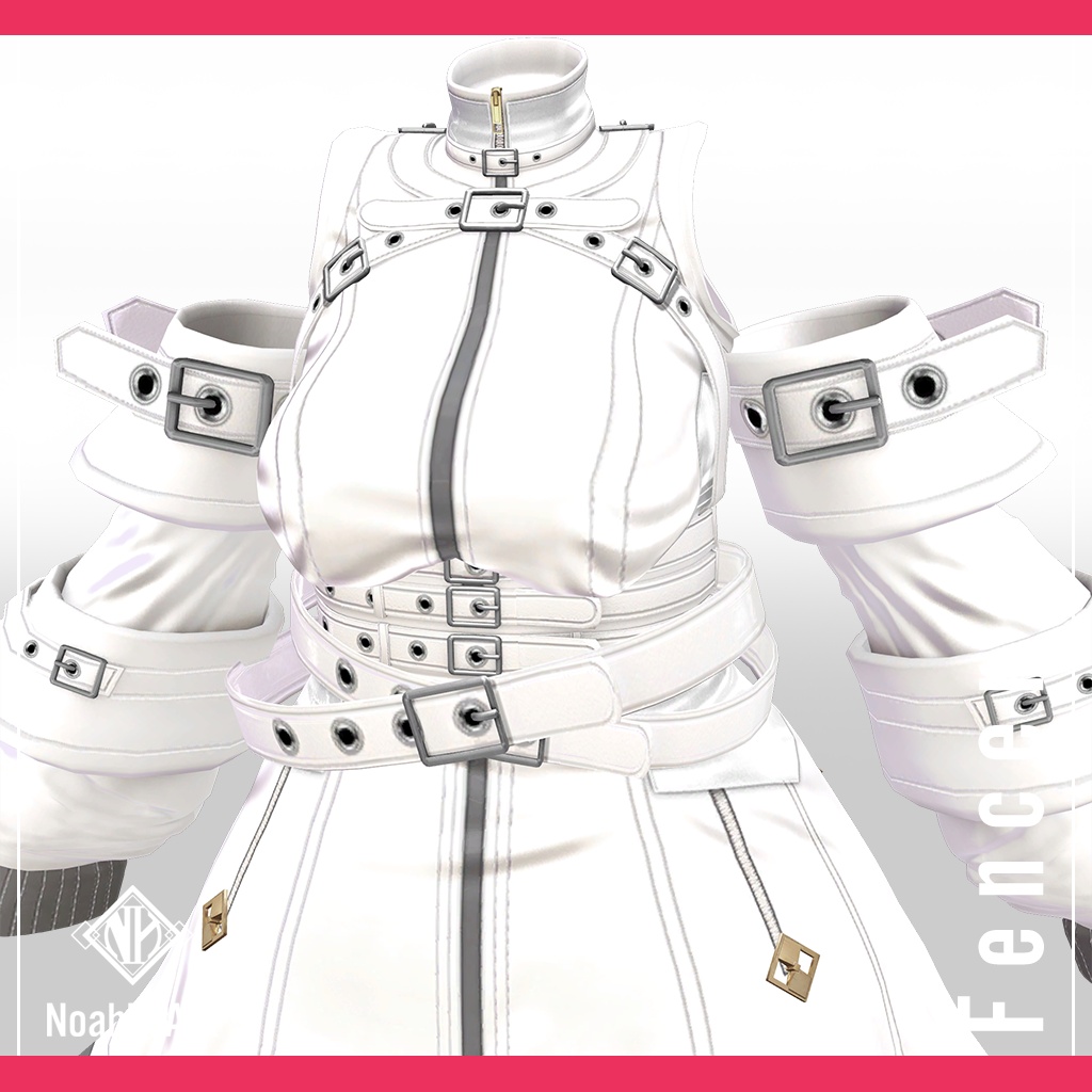 「セレスティア」専用【3D衣装モデル】フェンサー / Fencer