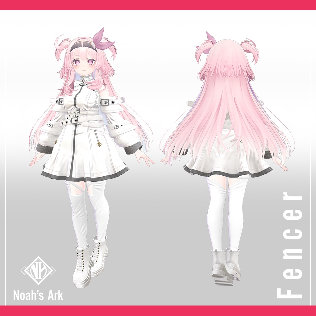 「セレスティア」専用【3D衣装モデル】フェンサー / Fencer