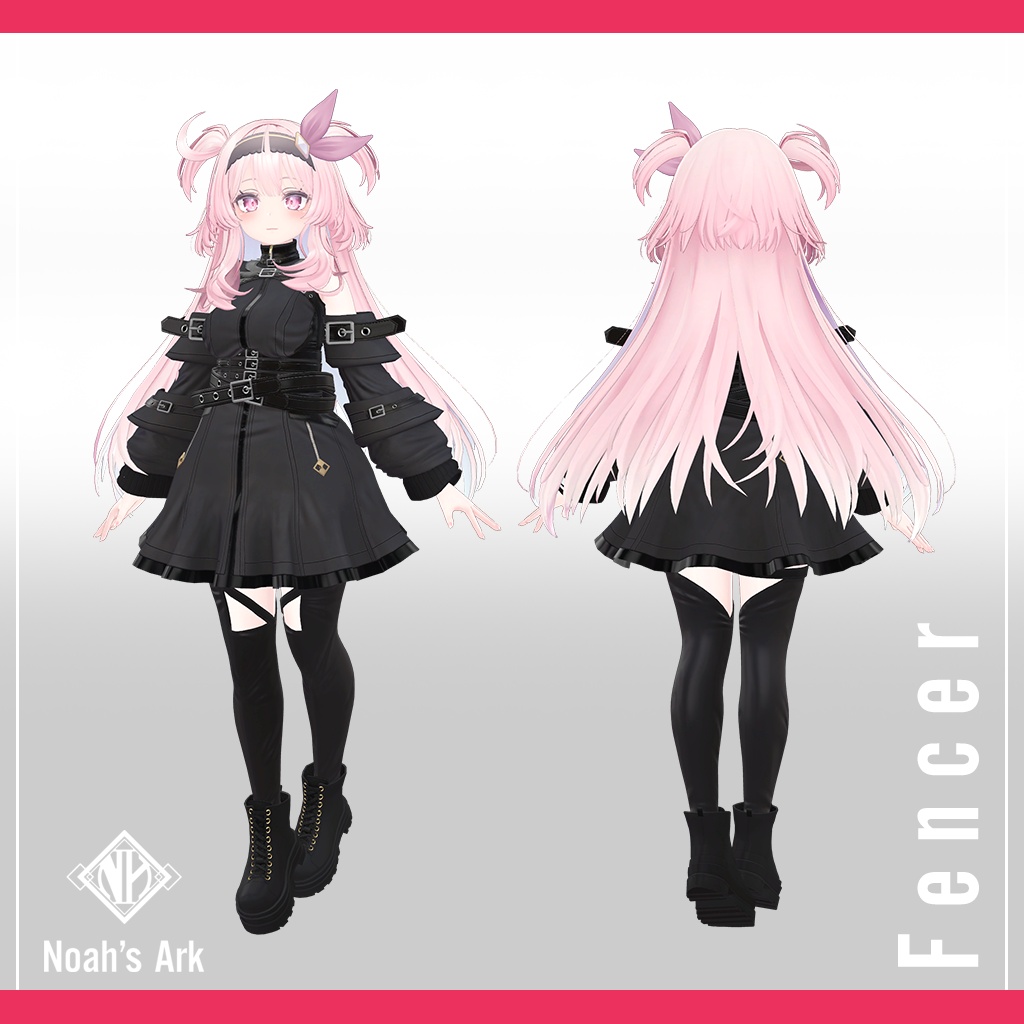 「セレスティア」専用【3D衣装モデル】フェンサー / Fencer