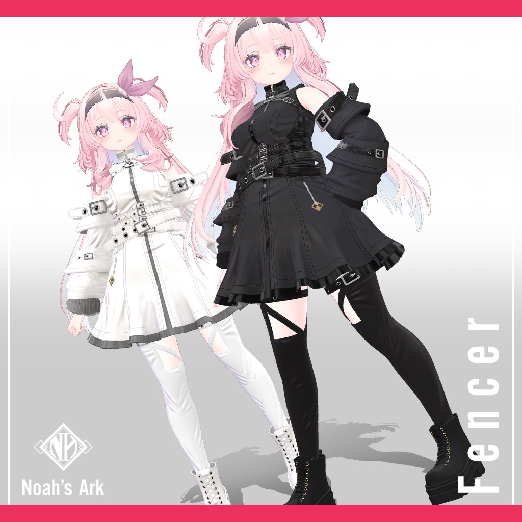 「セレスティア」専用【3D衣装モデル】フェンサー / Fencer