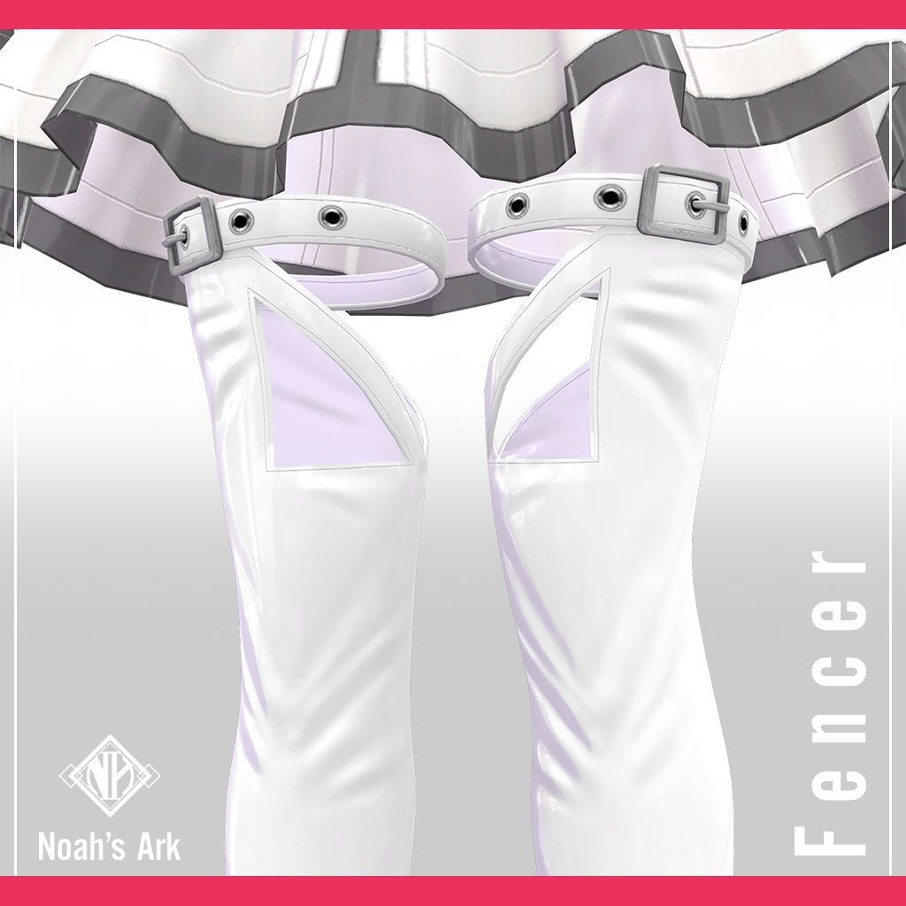 「セレスティア」専用【3D衣装モデル】フェンサー / Fencer