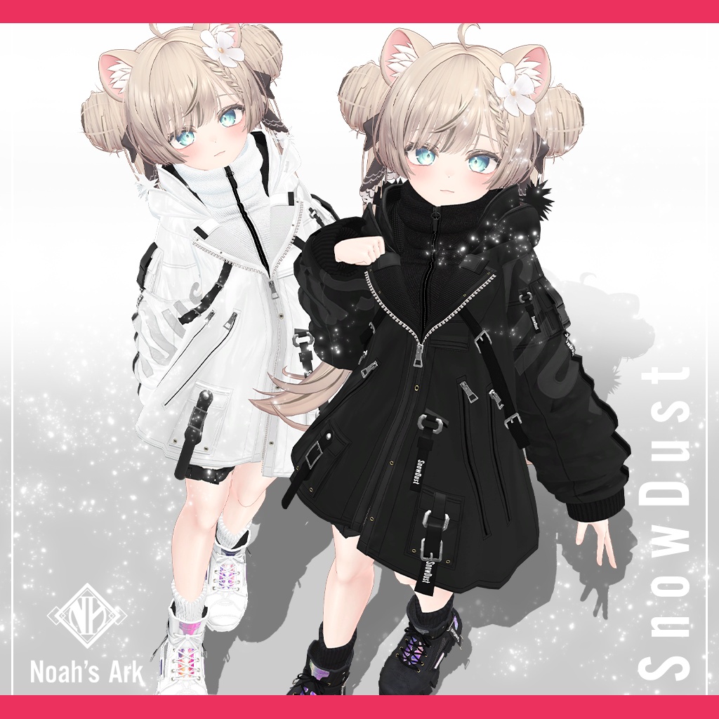 「マヌカ」専用【3D衣装モデル】SnowDust / スノーダスト