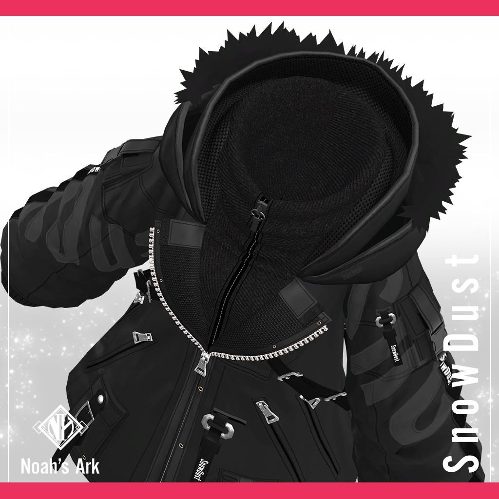 「しなの」専用【3D衣装モデル】SnowDust / スノーダスト