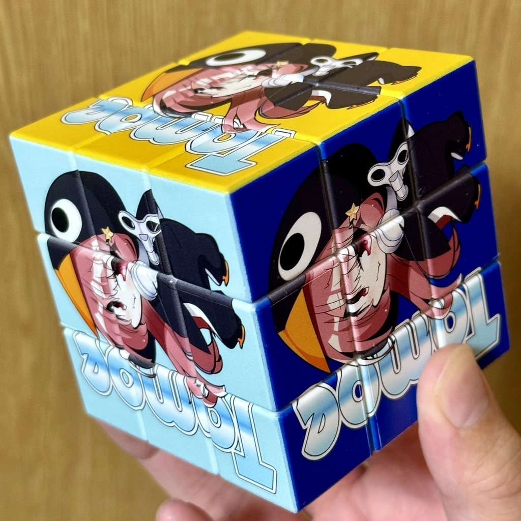 ペンギンたもえちゃんルービックキューブ