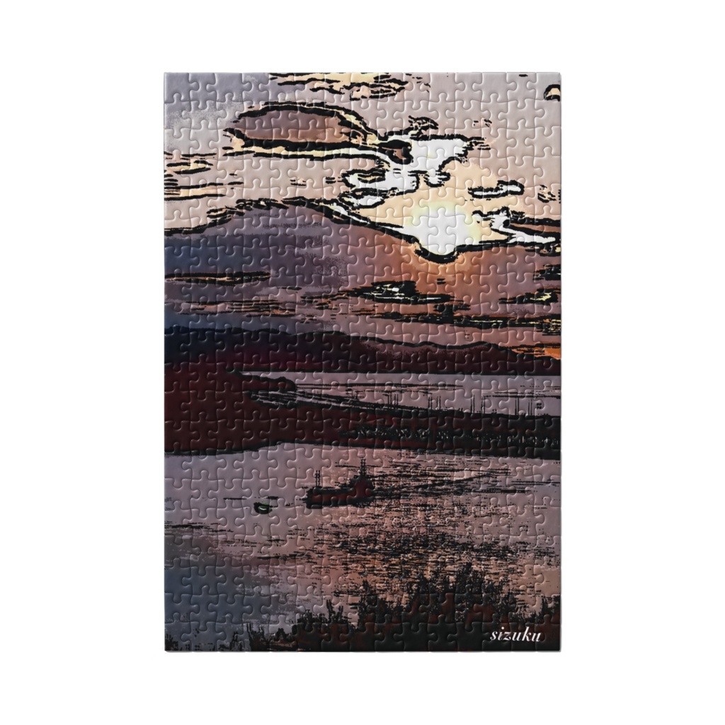 鷲羽山展望台夕陽