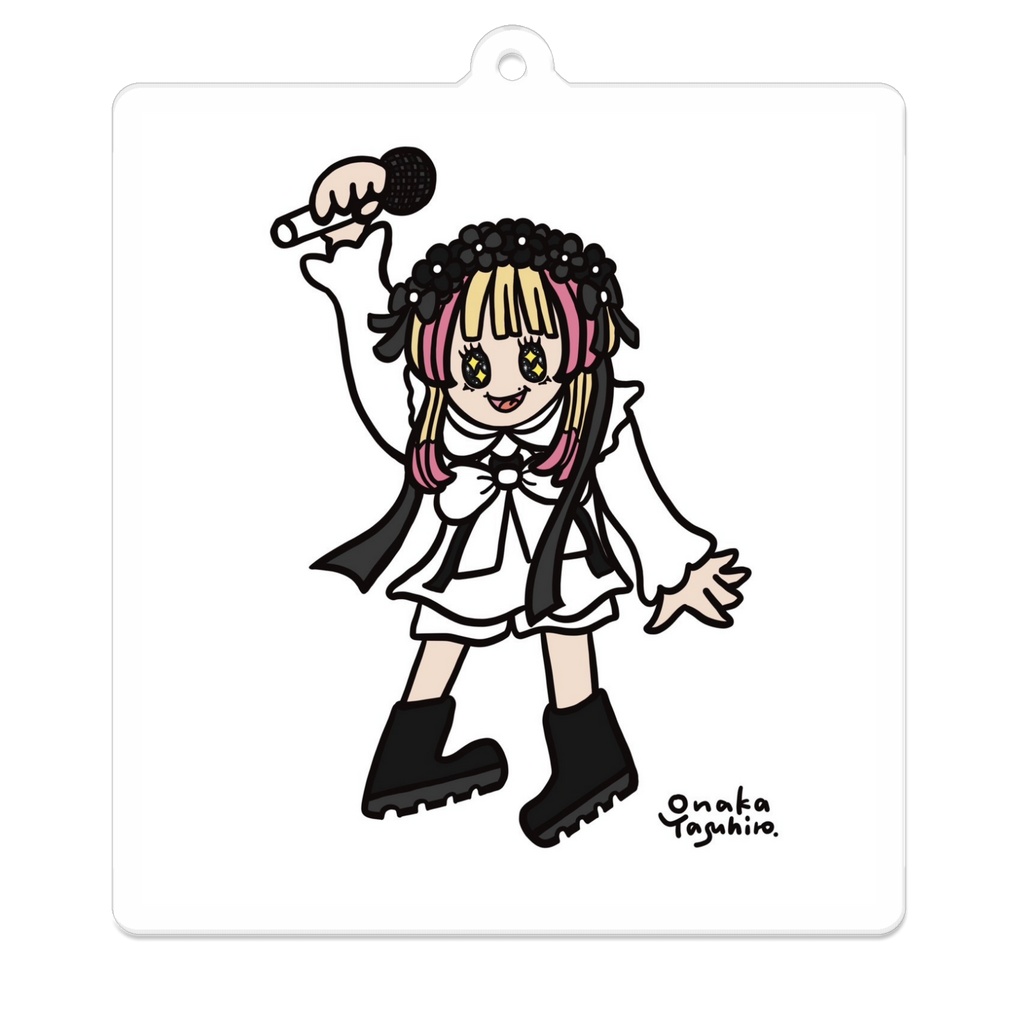 公式マスコットここあちゃん　アクリルキーホルダー　