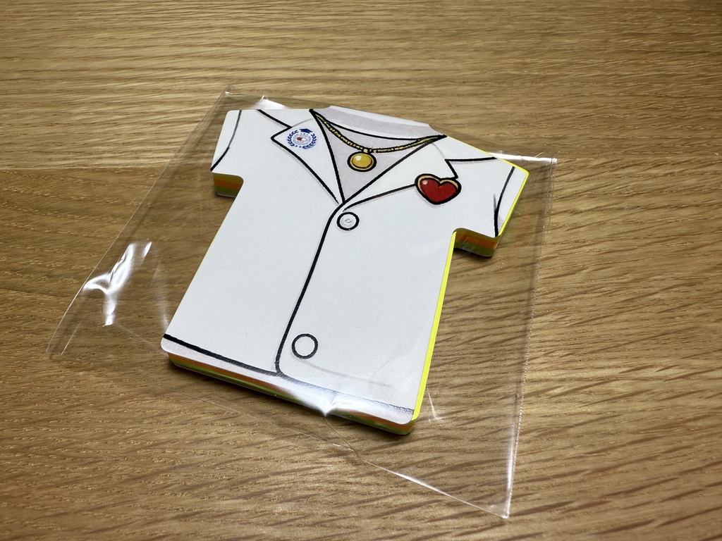 【ボンシェルジュ】白衣の３色付箋