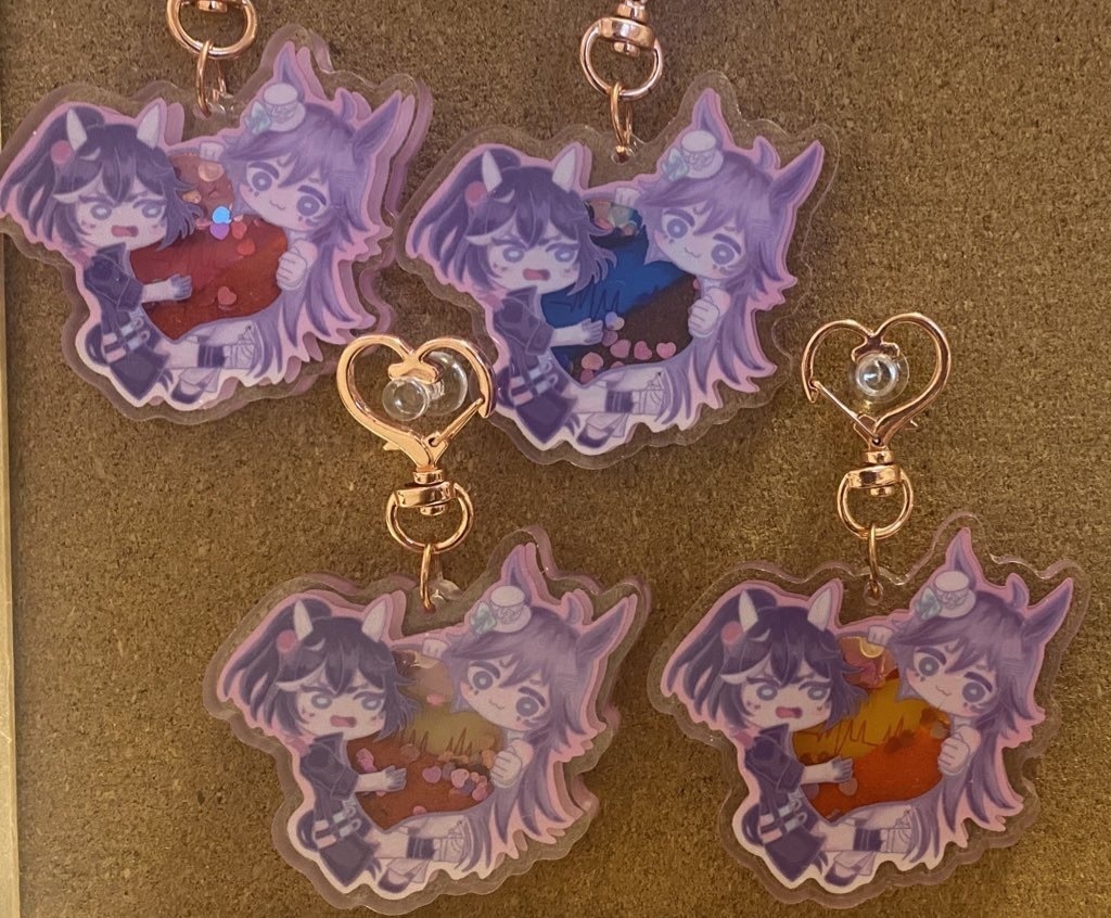 エスシビグリッターアクキー