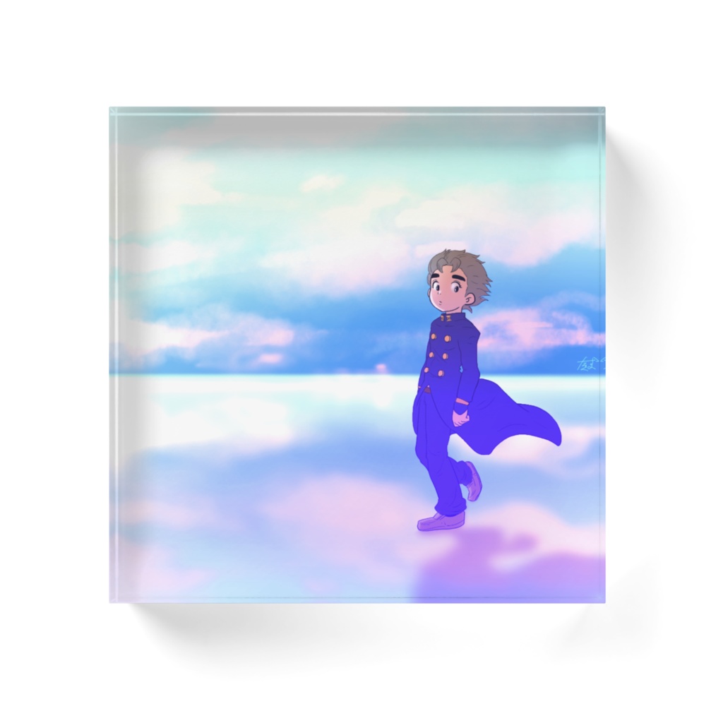 こういちくんアクリルブロック