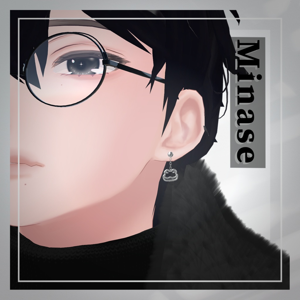 【MA対応】 Frog earring 【6アバター対応】