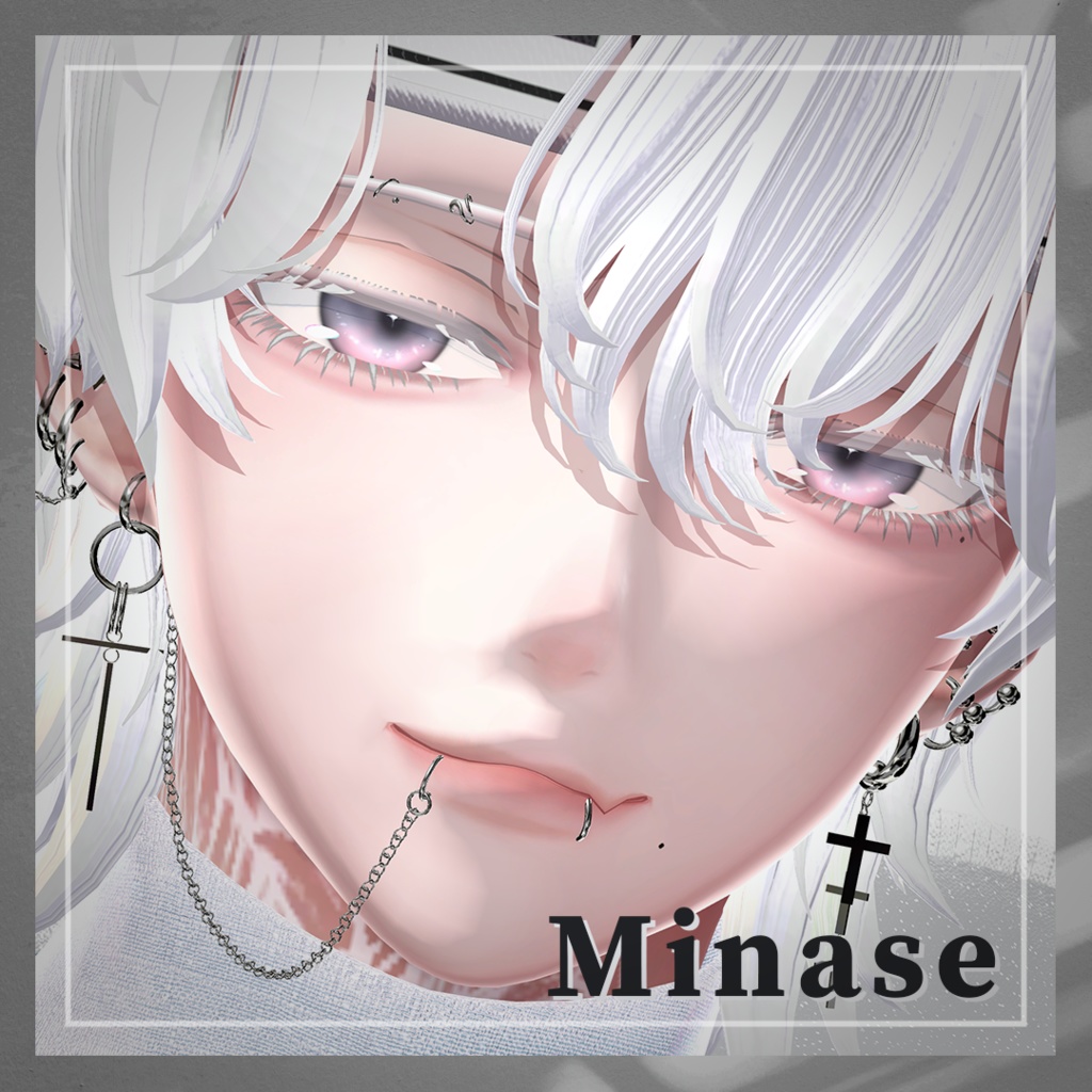 【MA対応】 Brow Charm Collection 【15アバター対応 add 真央 / 彼方 】