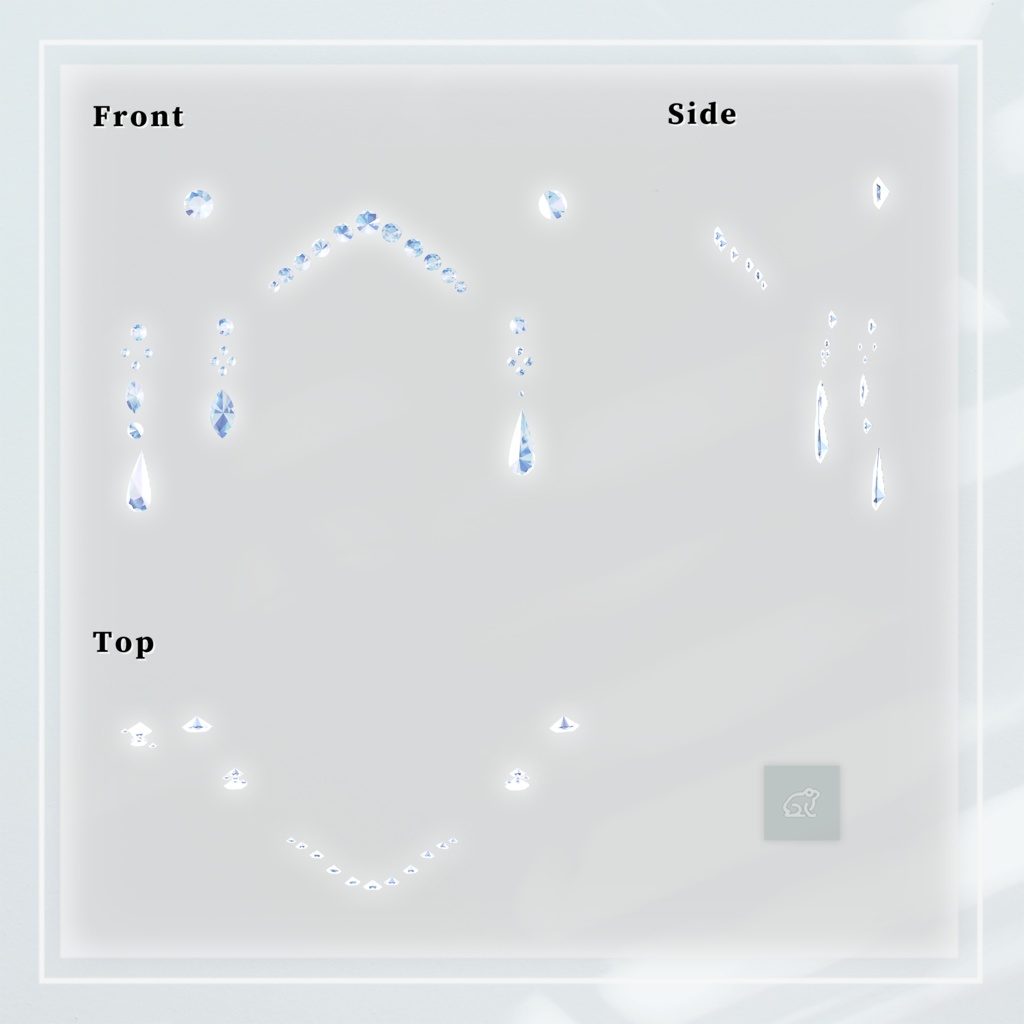 【MA対応】Jewel Tears【21アバター対応 add Alué 】