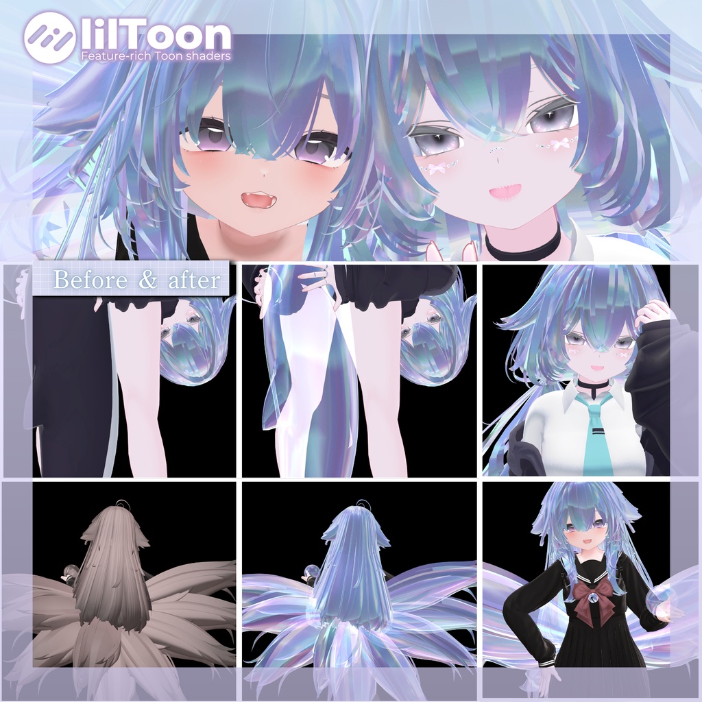 【アクセ・服・髪 等】Auroramaterial✨