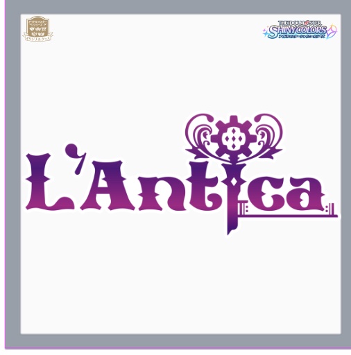 シャイニーカラーズ ユニットロゴステッカー