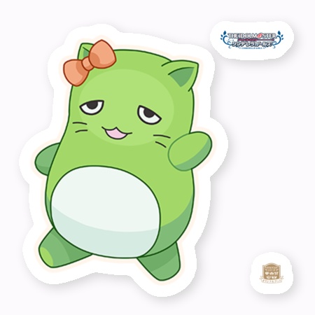 ぴにゃこら太・杏のうさぎステッカー