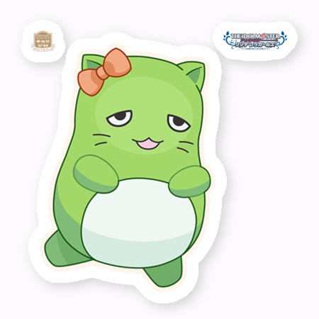 ぴにゃこら太・杏のうさぎステッカー