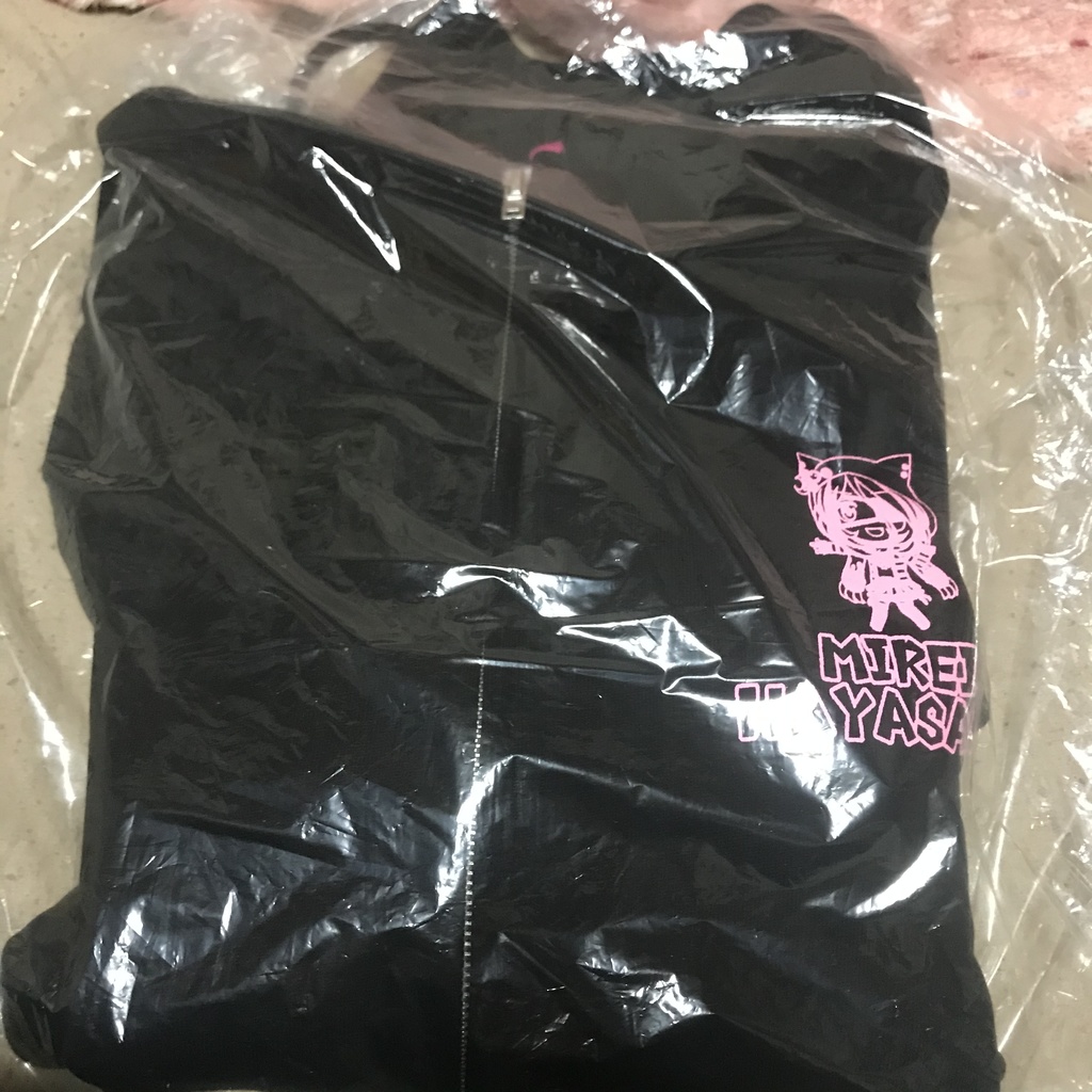 早坂美玲一色刷りパーカー