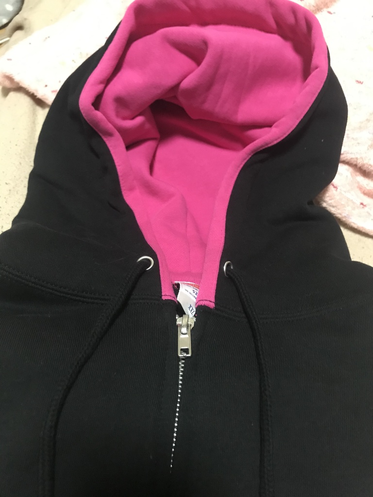 早坂美玲一色刷りパーカー