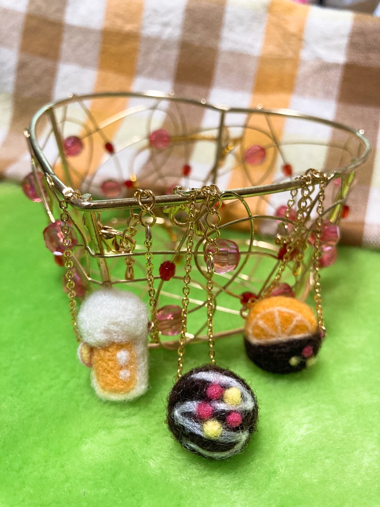 ビール&オランジェ(ショコラ)・ポーチ(ぬい用)